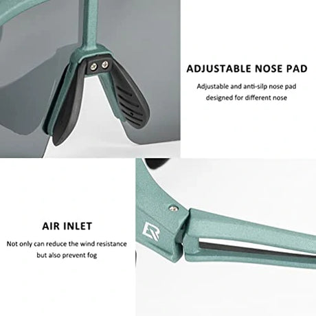 ROCKBROS Fahrradbrille – Polarisiert, UV400, für Outdoor‑Sport