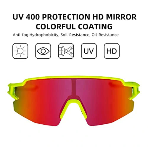 ROCKBROS Fahrradbrille – Polarisiert, UV400, für Outdoor‑Sport