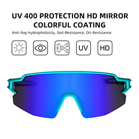 ROCKBROS Fahrradbrille – Polarisiert, UV400, für Outdoor‑Sport