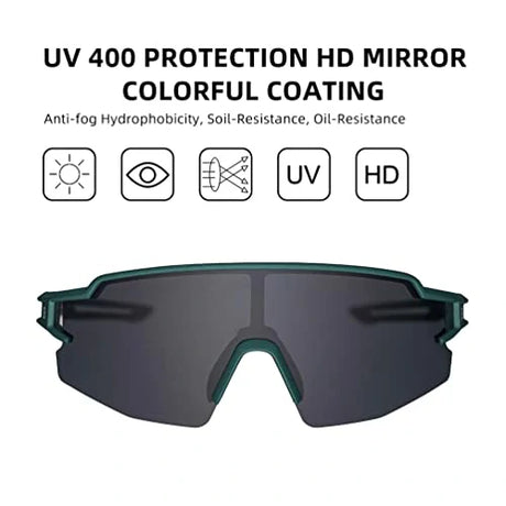 ROCKBROS Fahrradbrille – Polarisiert, UV400, für Outdoor‑Sport