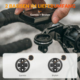 Fahrradcomputer‑Halterung – Für 31,8 mm Lenker, Garmin & Bryton