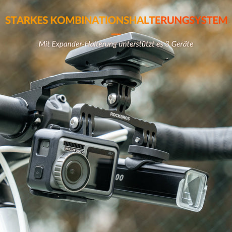 Fahrradcomputer‑Halterung – Für 31,8 mm Lenker, Garmin & Bryton