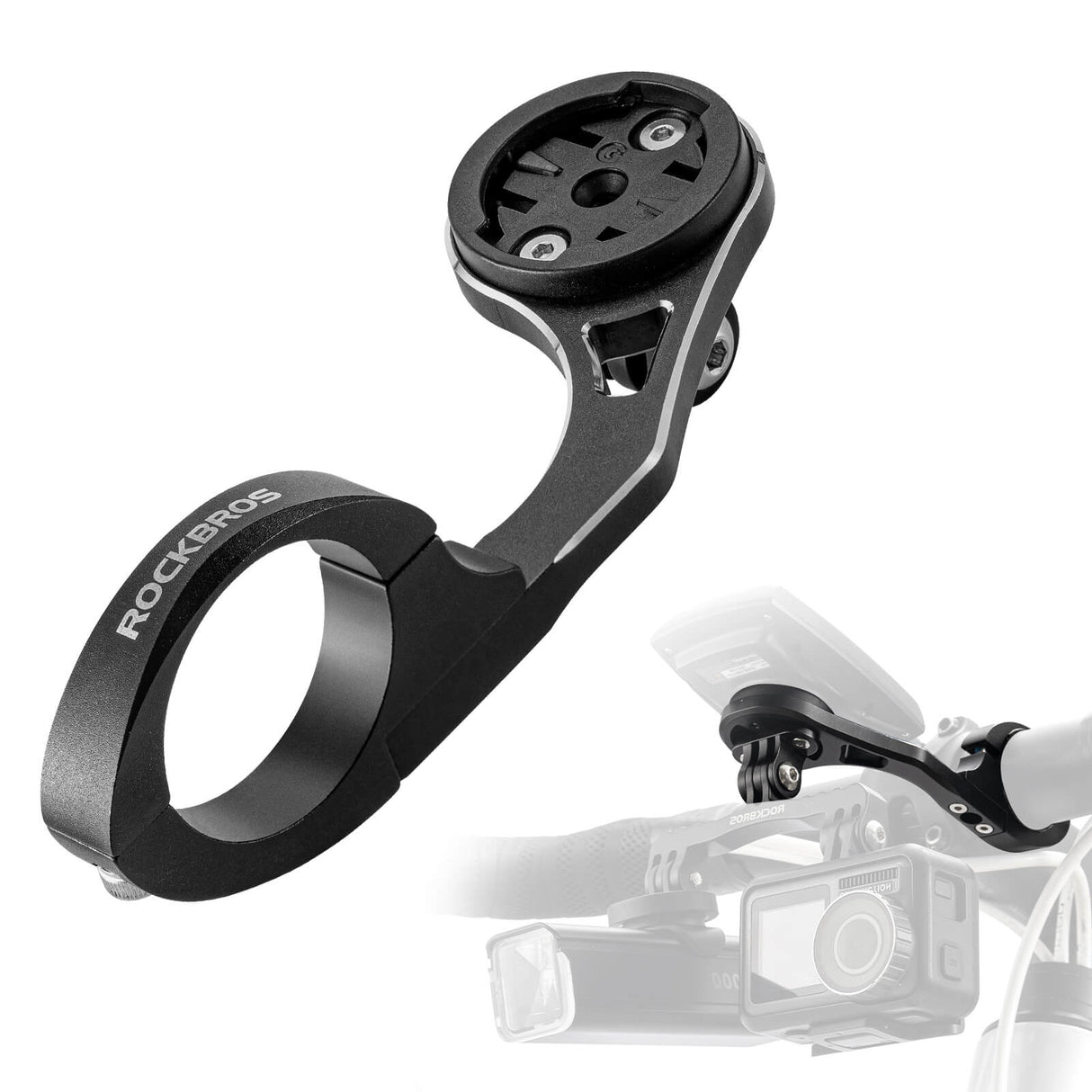 Fahrradcomputer Halterung – Kompatibel mit Garmin & Bryton GPS für 31,8 mm Lenker