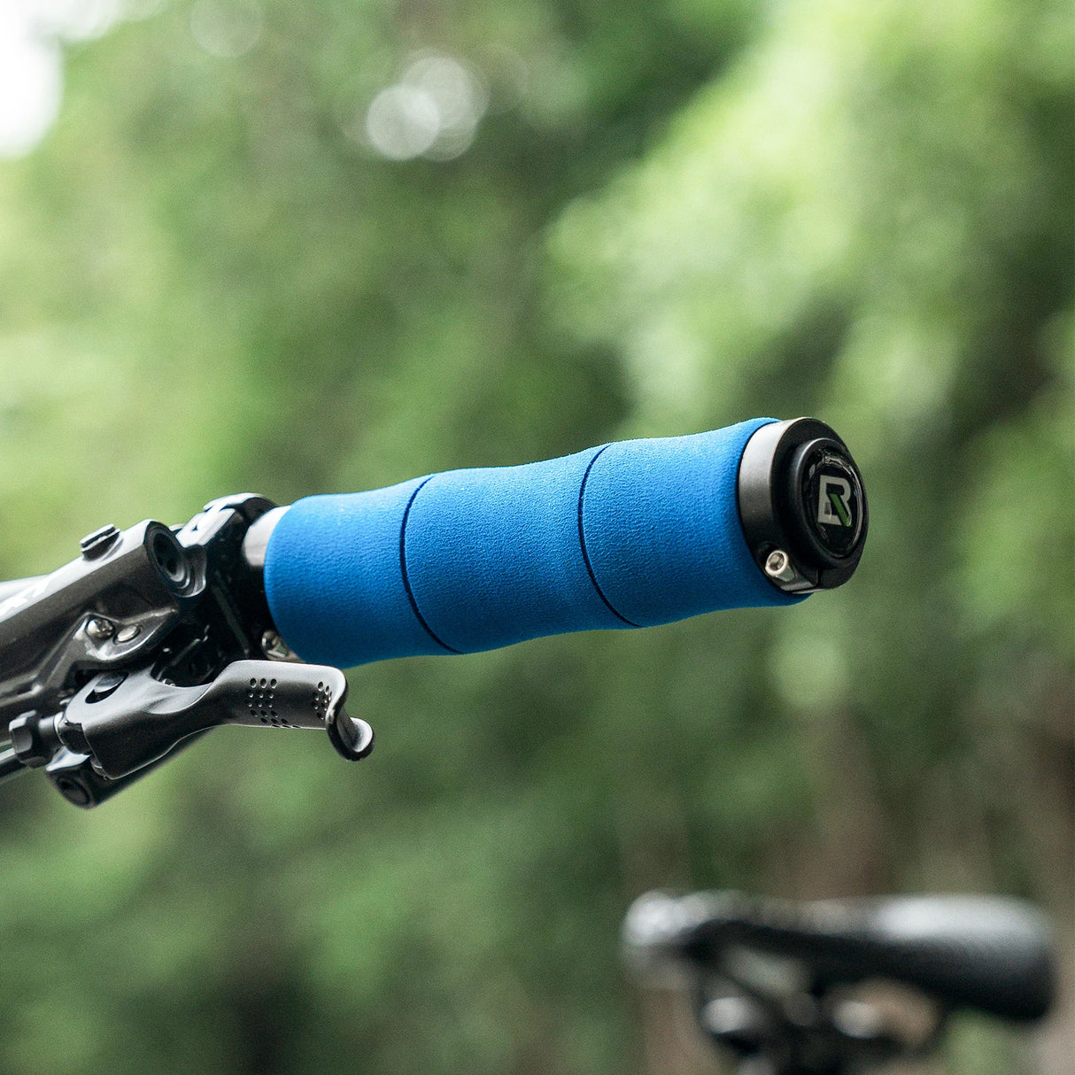 Fahrradgriffe – Rutschfeste EVA‑Schwammgriffe mit Aluminium, 22 mm