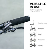 Fahrradgriffe – Rutschfeste EVA‑Schwammgriffe mit Aluminium, 22 mm