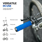 Fahrradgriffe – Rutschfeste EVA‑Schwammgriffe mit Aluminium, 22 mm