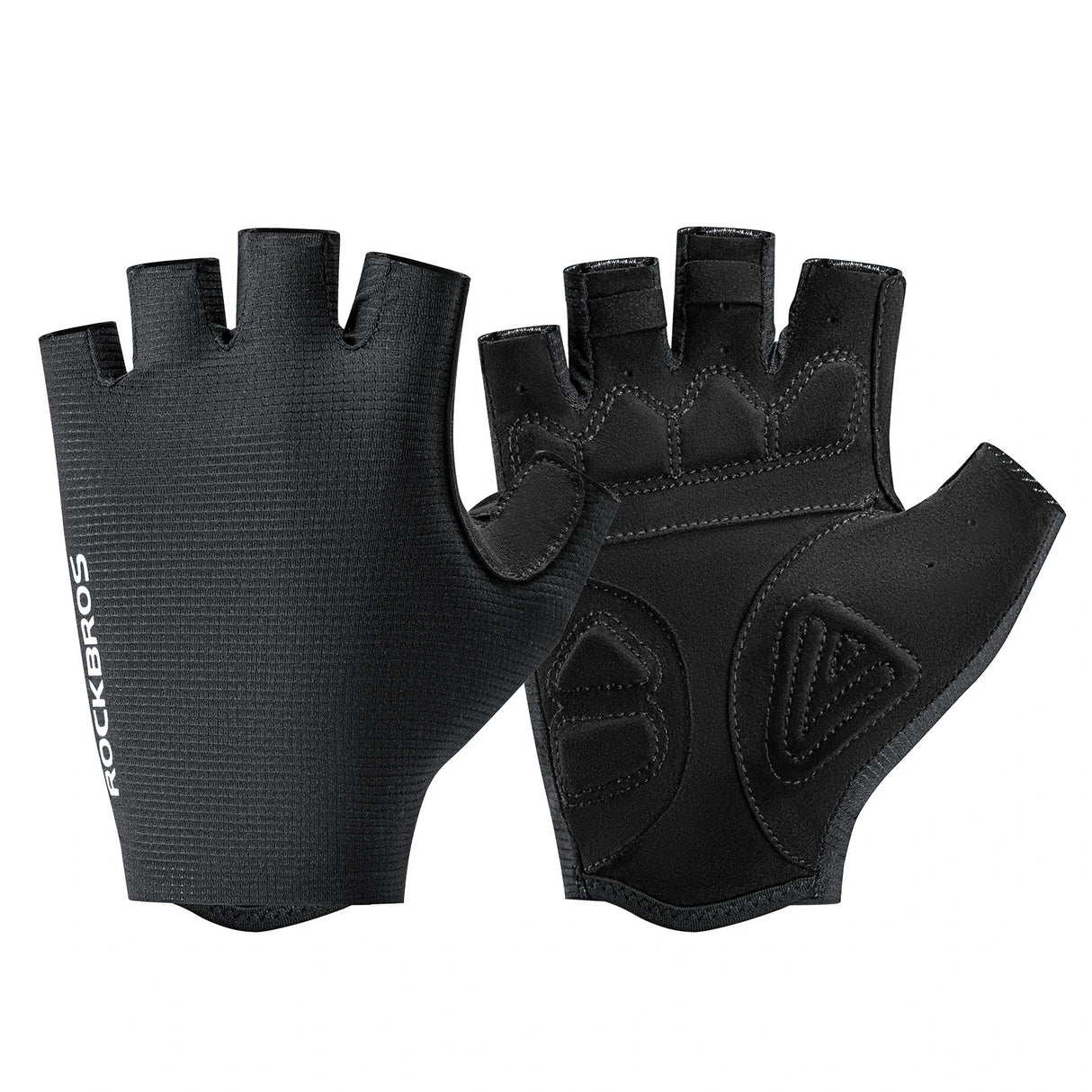 Fahrradhandschuhe – Halbfinger mit SBR‑Polsterung & rutschfester Handfläche