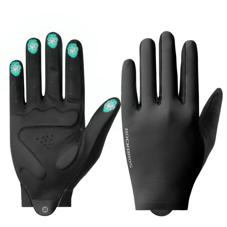 ROCKBROS Fahrradhandschuhe – Rutschfest & stoßabsorbierend, mit SBR‑Polster