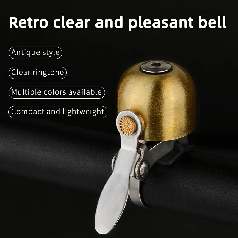 Bicycle Bell 90dB - Retro Design
