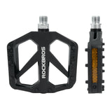 Fahrradpedale – Nylon‑Plattformpedale mit Reflektoren