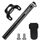 Fahrrad-Minipumpe – Tragbar & Hochdruck (160 PSI) mit Manometer