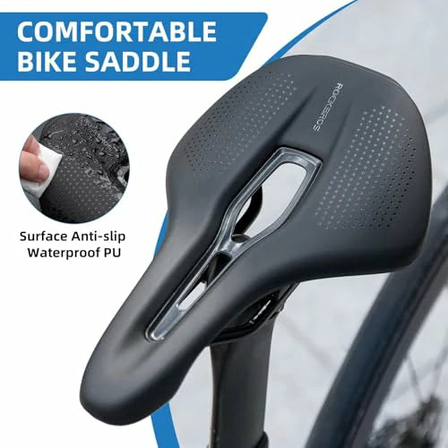 ROCKBROS Fahrradsattel – Bequem, atmungsaktiv & wasserdicht, für Damen & Herren