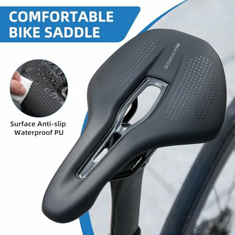 ROCKBROS Fahrradsattel – Bequem, atmungsaktiv & wasserdicht, für Damen & Herren