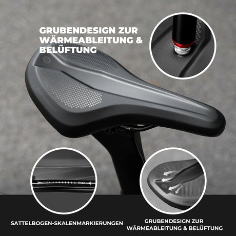 ROCKBROS Fahrradsattel – Für Herren & Damen, wasserdicht & bequem
