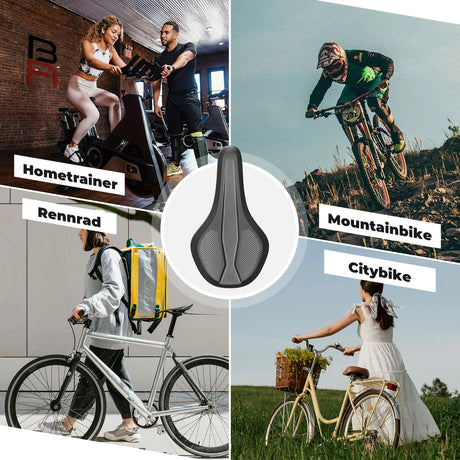 ROCKBROS Fahrradsattel – Für Herren & Damen, wasserdicht & bequem