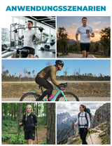 Fahrradsocken Rutschfest und Strapazierfähig 2 Paar