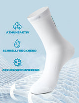 Fahrradsocken Rutschfest und Strapazierfähig 2 Paar