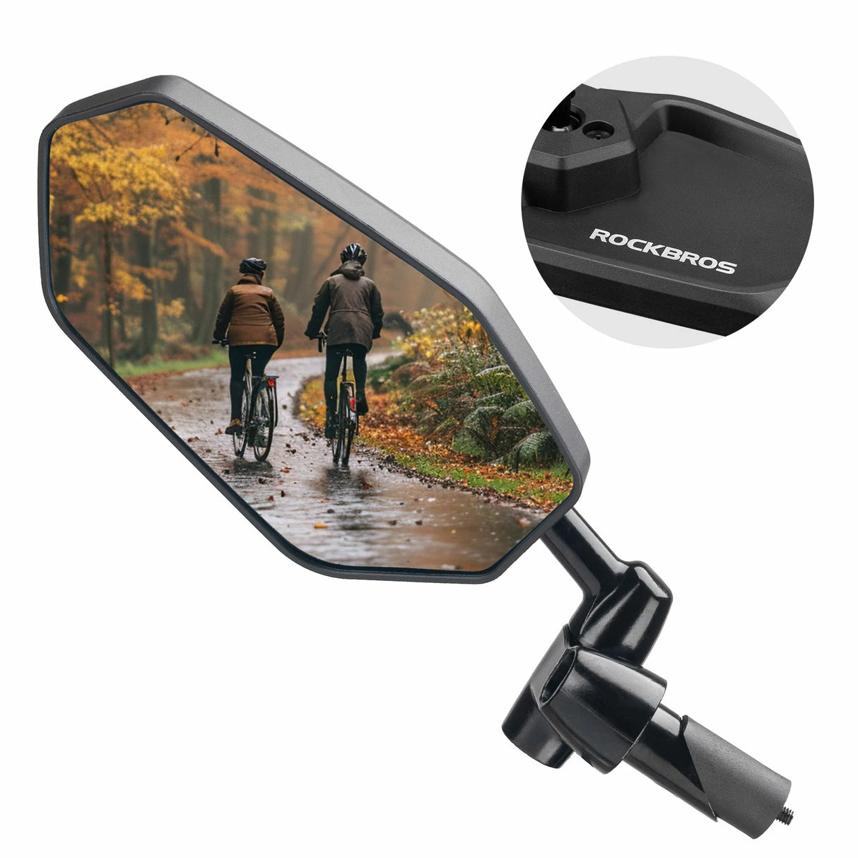 Fahrradspiegel – Weitwinkel, blendfrei & rückblicksicher