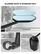 Fahrradspiegel – 360° Verstellbar, Blendfrei & Bruchfest