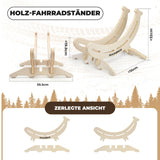 Fahrradständer, Verstellbarer Fahrrad Bodenständer Parkständer - ROCKBROS-EU