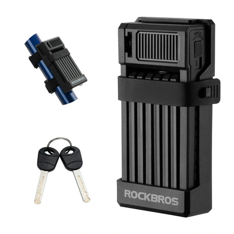 Faltschloss Fahrrad – 65 cm mit Halterung