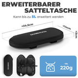 Fahrradtasche Erweiterbar – Bis 5 L, mit Schwamm als Fahrradsattel