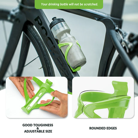 Fahrrad‑Flaschenhalter – 2er‑Pack, Leichtgewicht & 5 Farben