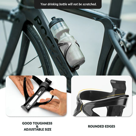 Fahrrad‑Flaschenhalter – 2er‑Pack, Leichtgewicht & 5 Farben