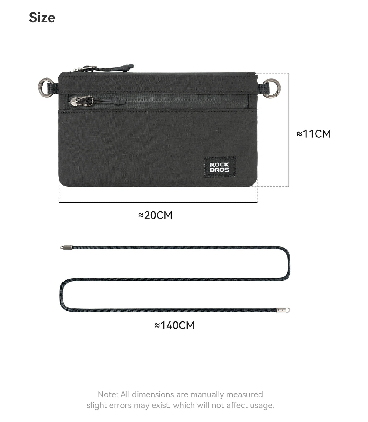 Der ROCKBROS Crossbody Card Holder: Ihre smarte, stylische Kommandozentrale für alles, was wirklich zählt.