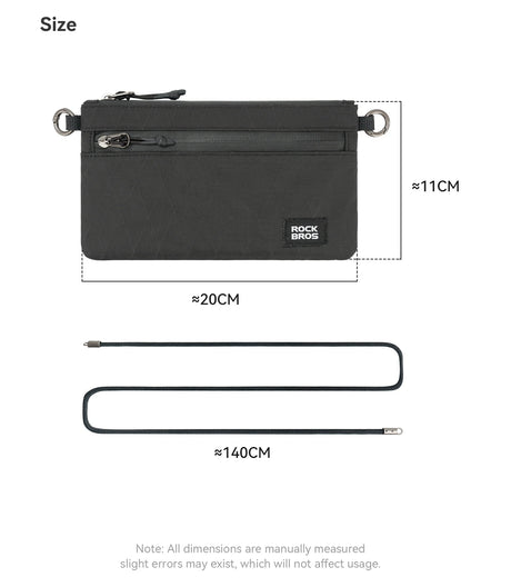 Der ROCKBROS Crossbody Card Holder: Ihre smarte, stylische Kommandozentrale für alles, was wirklich zählt.