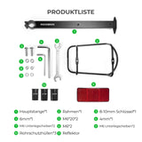 ROCKBROS Gepäckträgertasche – Wasserfest & Schnellspanner-Design mit Halterung