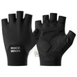 ROCKBROS Halbfinger Fahrradhandschuhe – Mit PORON XRD® Polster, Herren & Damen