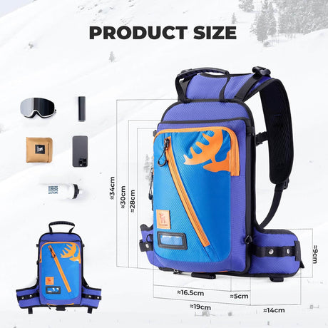 Qunature Kinder Ski-Trainingsrucksack mit Gurt - ROCKBROS-EU