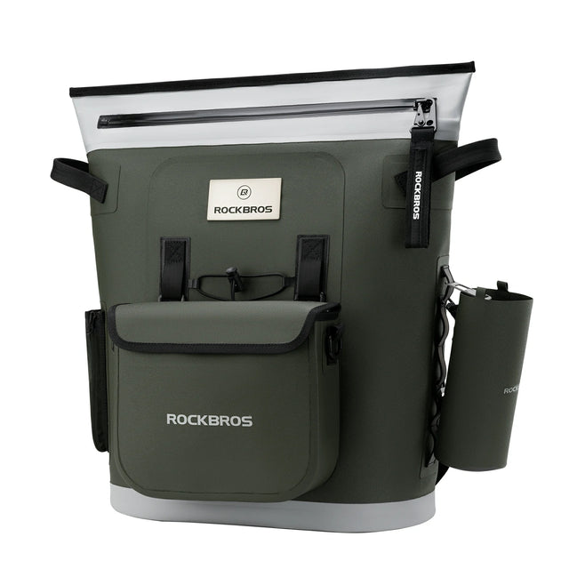 ROCKBROS Kühltasche 18 L – Thermo‑isoliert, 68 h Kühlung, für Picknick & Reise