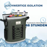 ROCKBROS Kühltasche 18 L – Thermo‑isoliert, 68 h Kühlung, für Picknick & Reise