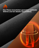 Lange Fahrradhose für Herren – Thermo, 3D‑gepolstert, elastisch