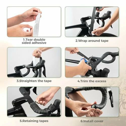 Rennrad‑Lenkerband – 2 Rollen à 220 cm, 3 mm Dicke