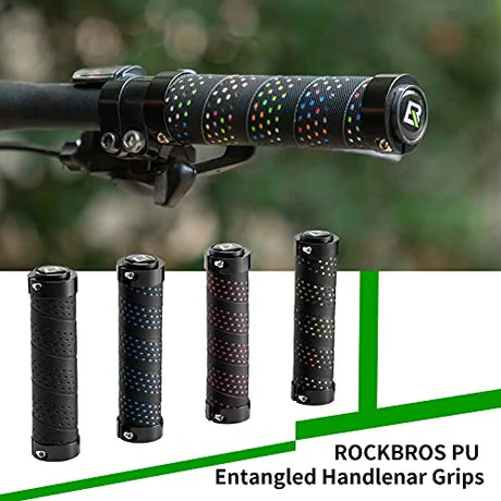 Lenkergriffe Anti-Rutsch – Lock‑On Fahrradgriffe mit Sicherungsdesign