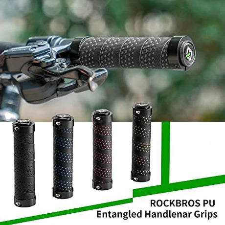 Lenkergriffe Anti-Rutsch – Lock‑On Fahrradgriffe mit Sicherungsdesign
