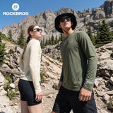 ROCKBROS Herren-Radtrikot aus Merinowolle und Tencel