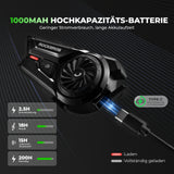 Motorrad‑Intercom Bluetooth Headset – 300 m Reichweite, IP56 wasser‑ & staubdicht