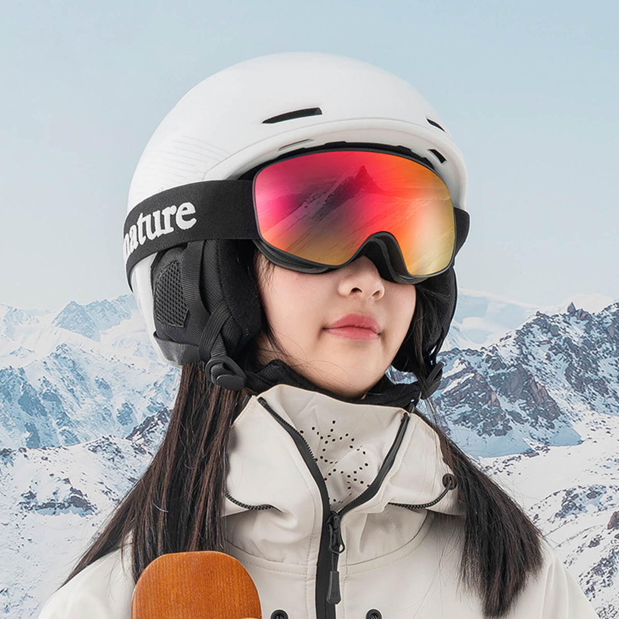 Qunature OTG Anti-Fog Skibrille Unisex - ROCKBROS-EU