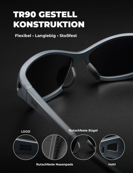 Polarisierte Sportsonnenbrille SP394 – Ultralight & UV400-Schutz