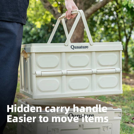 Qunature Camping Box Faltbar Organizer Campingbox Aufbewahrungsbox