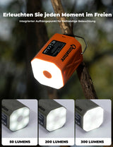 Qunature Mini Elektrische Luftpumpe – Tragbar, ultraleicht & USB‑ladbar