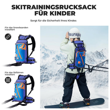 Qunature Ski‑Trainingsrucksack – Snowboard‑Geschirr