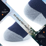 Qunature Kinder-Skisocken – Thermosocken aus Merinowolle für den Wintersport