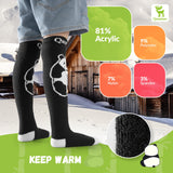 Qunature Kinder-Skisocken – Thermosocken für den Winter (1 Paar)​