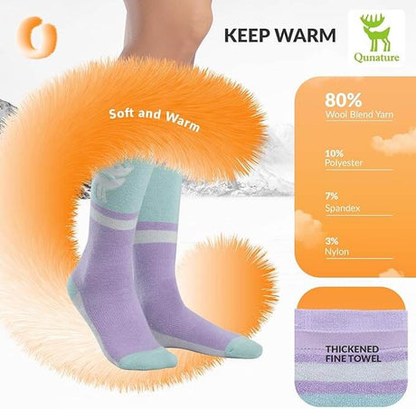 Qunature Skisocken aus Merinowolle – Naturale Wärme im Winter!​