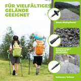 Qunature Kinder-Wanderstöcke – 51–100 cm verstellbar, Aluminium, 1  Stück